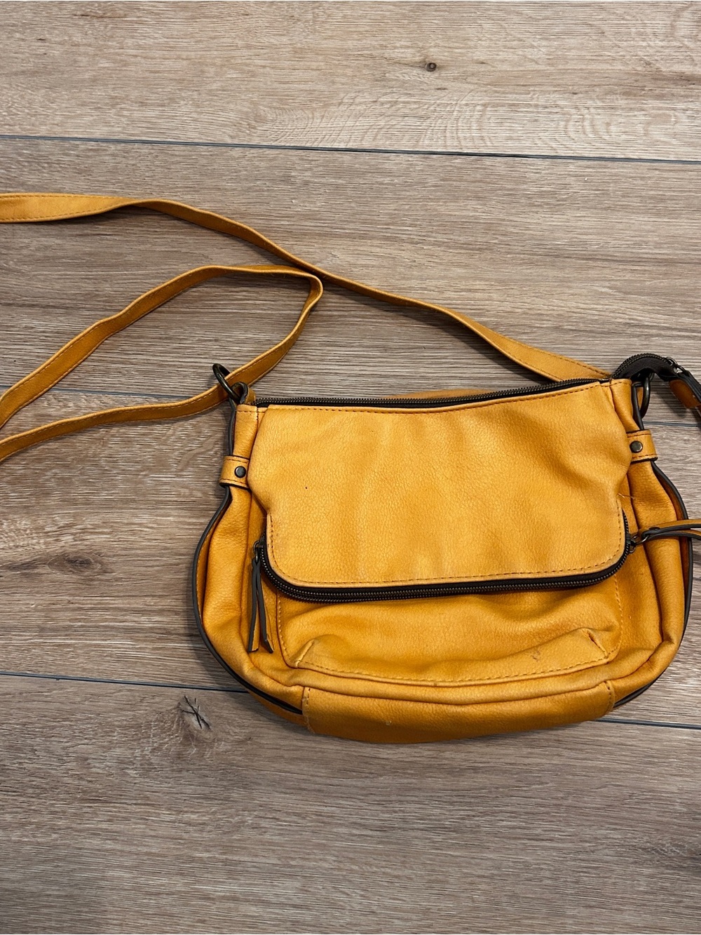 Everyday Mustard Yellow Crossbody Mini Bag